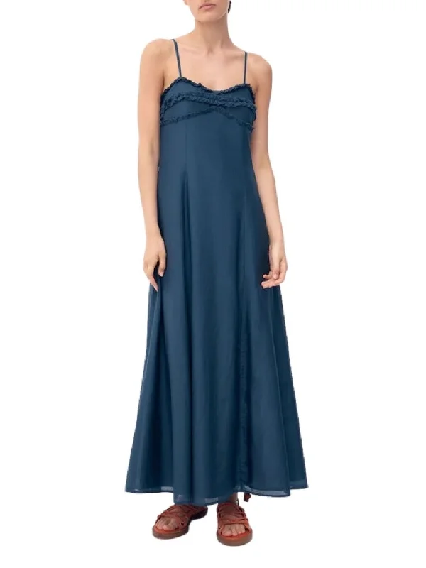 Maeve Dress Deep Blue