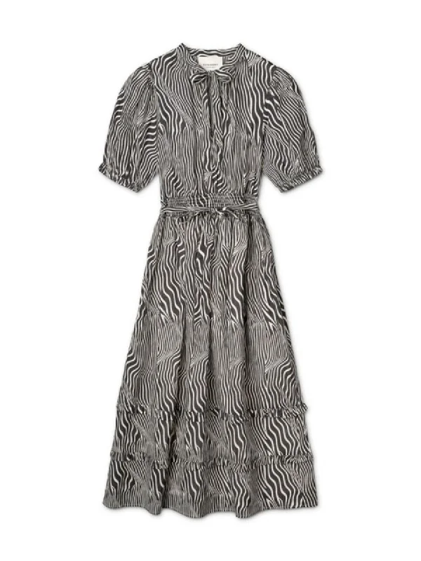Tahlia Long Dress 465 Black