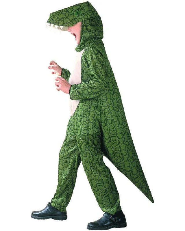 Little Green Dinosaur Boys Fancy Dress Costume