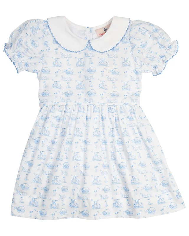 Bunny Toile Dress
