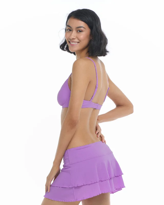 Smoothies Lambada Cover-Up Skirt - Akebi silk skirt sleek