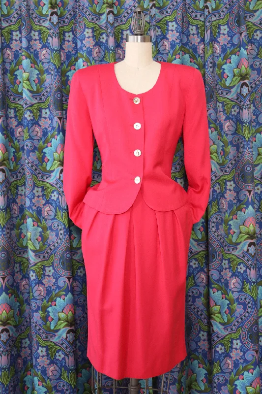 Dior Dahlia Skirt Suit S denim skirt stylish