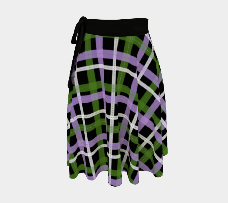 Gender Pride Plaid Wrap Skirts | Choose Your Pattern and Colourway corduroy skirt textured