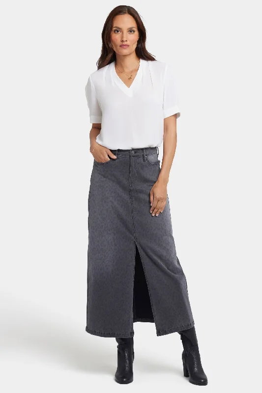 High Rise Long Skirt - Wild Spirit corduroy skirt cozy