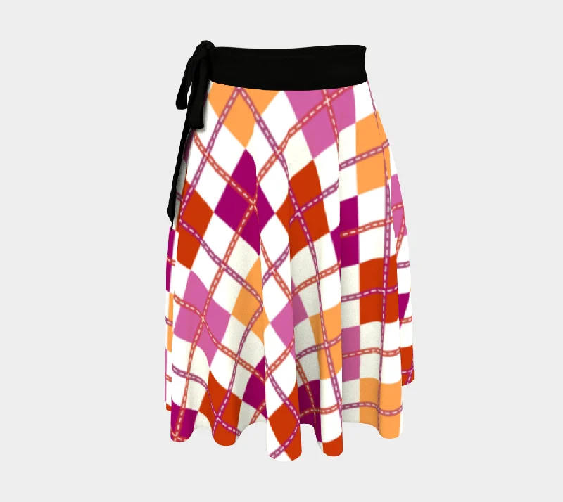 Orientation Pride Plaid Wrap Skirts | Choose Your Pattern and Colourway corduroy skirt durable Orientation Pride Plaid Wrap Skirts | Choose Your Pattern and Colourway corduroy skirt durable
