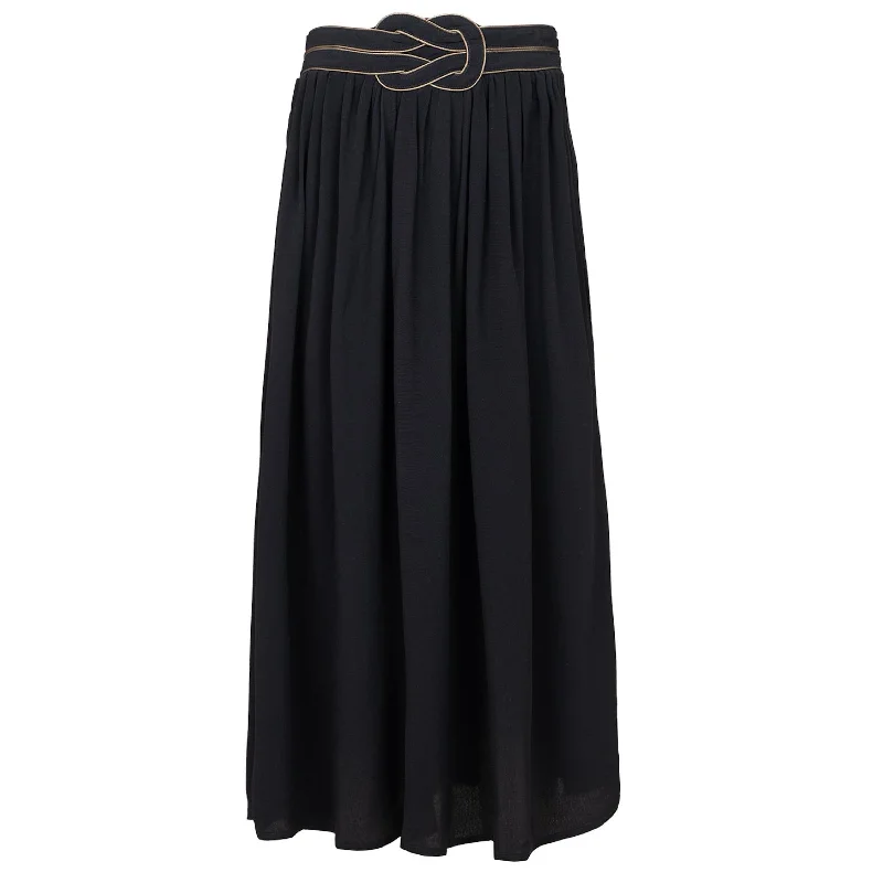 Geneve Skirt Noir high waist skirt