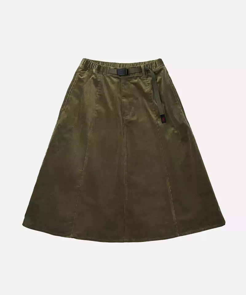 Paneled Midi Skirt silk skirt sleek