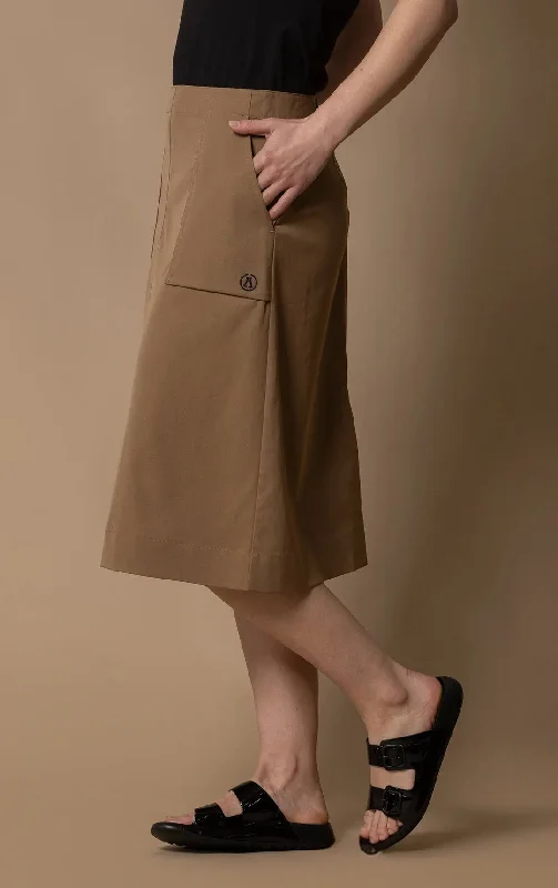 PERFORMANCE TWILL SKIRT chiffon skirt flowing