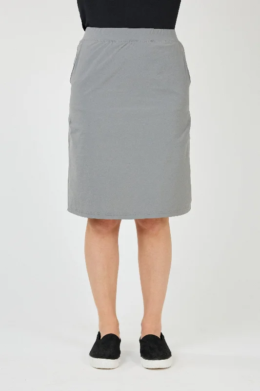 Rachel Skirt silk skirt sleek