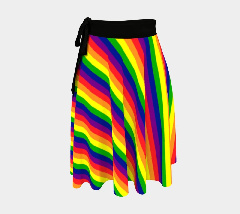 Rainbow Pride Plaid or Striped Wrap Skirts | Choose Your Colourway cashmere skirt rich Rainbow Pride Plaid or Striped Wrap Skirts | Choose Your Colourway cashmere skirt rich