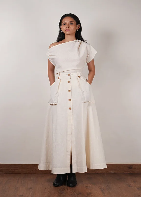 Safari Pocket Skirt lace skirt romantic