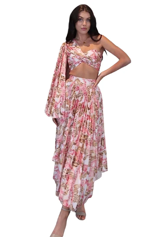 SIGNIFICANT OTHER Simone Top and Skirt - RRP $510 tiered skirt playful