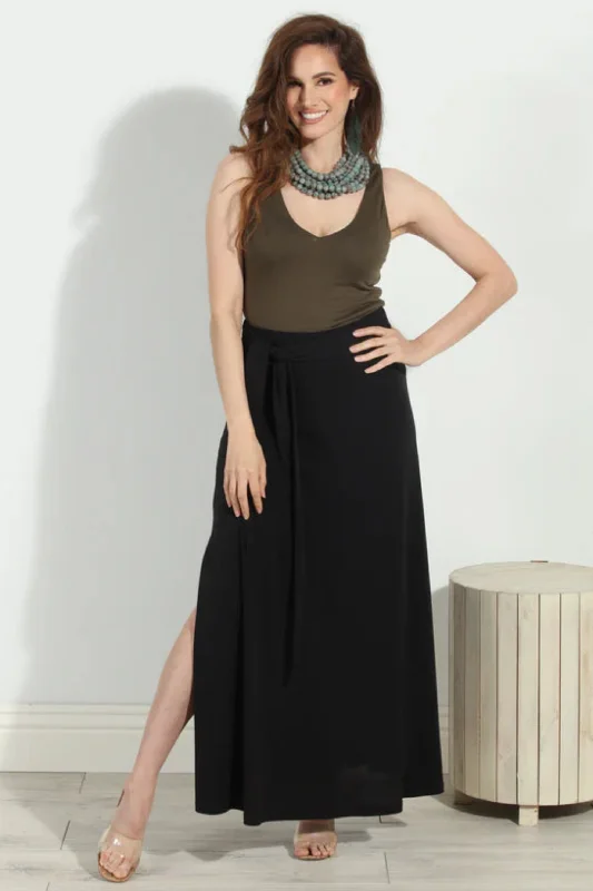 Tie Front Skirt casual skirt length
