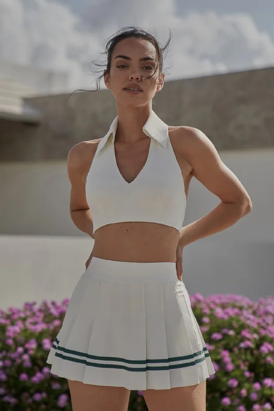 Varsity Tennis Skirt flowy skirt hem