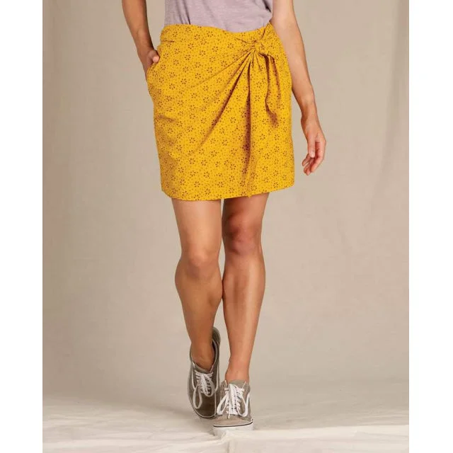 Women's Sunkissed Wrap Skirt high slit skirt