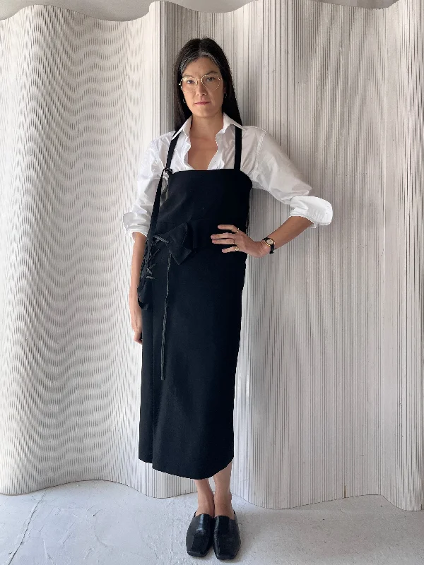 Y’s Yohji Yamamoto lace up skirt mini skirt trendy