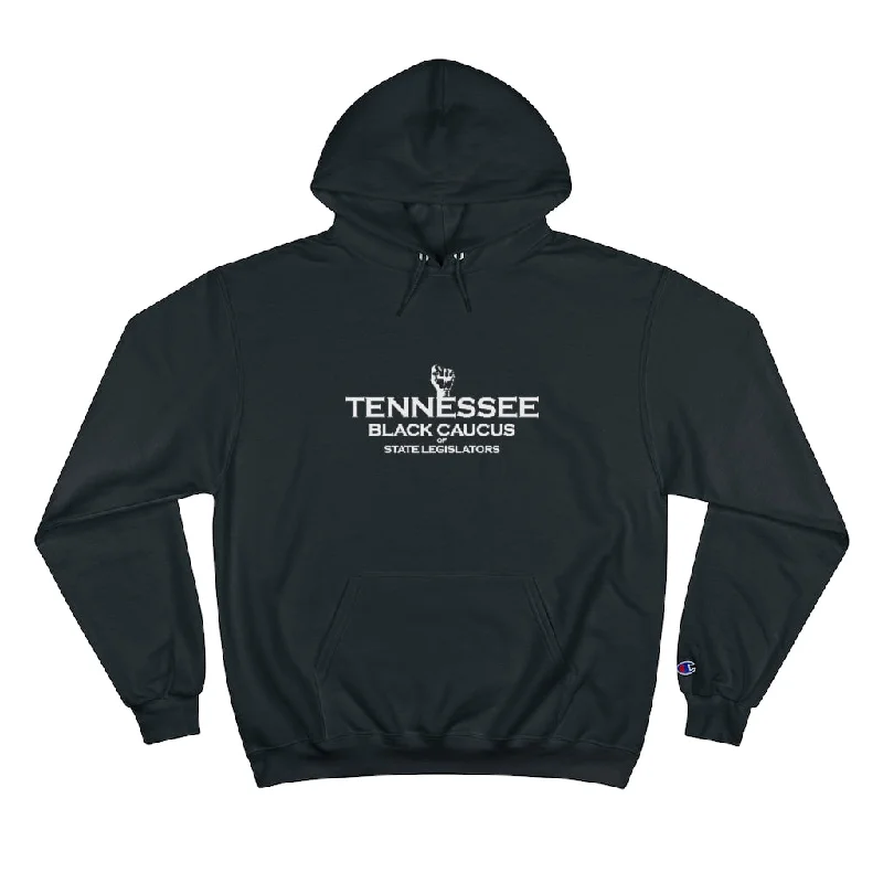 Black Caucus Tennessee - Unisex Champion Hoodie Hoodie with Mesh Breathable Sporty