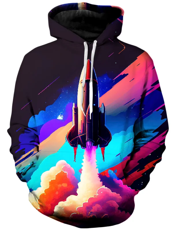Journey Unisex Hoodie Hoodie with Hem Contrast Bold Stylish