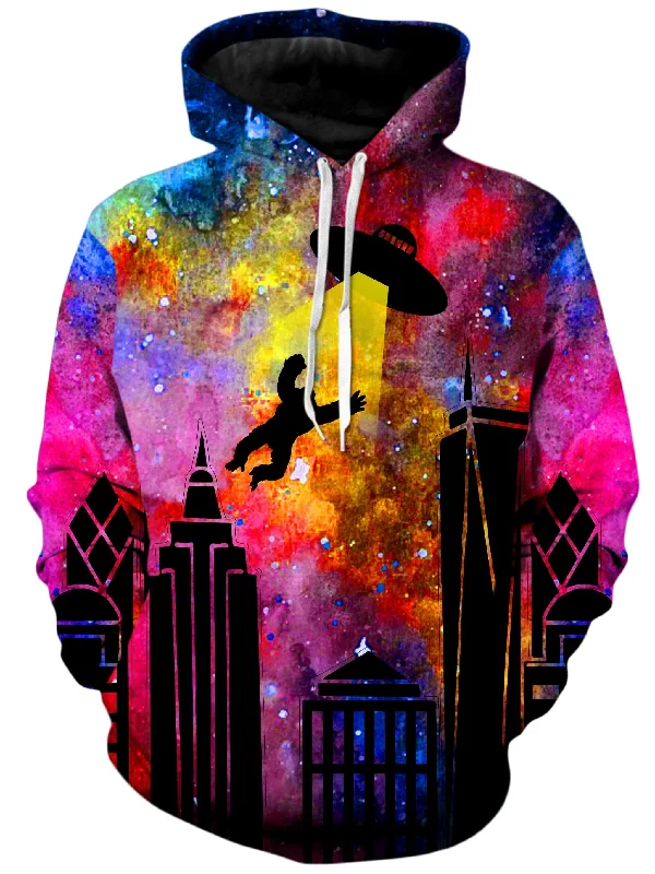 King Kong Abduction Unisex Hoodie Hoodie with Lining Warm Insulated