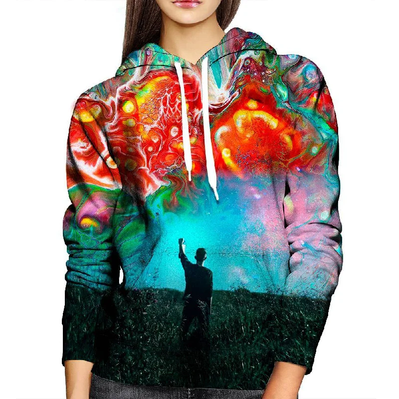 LSD Freedom Womens Hoodie Hoodie with Strings Custom Fit Adjustable