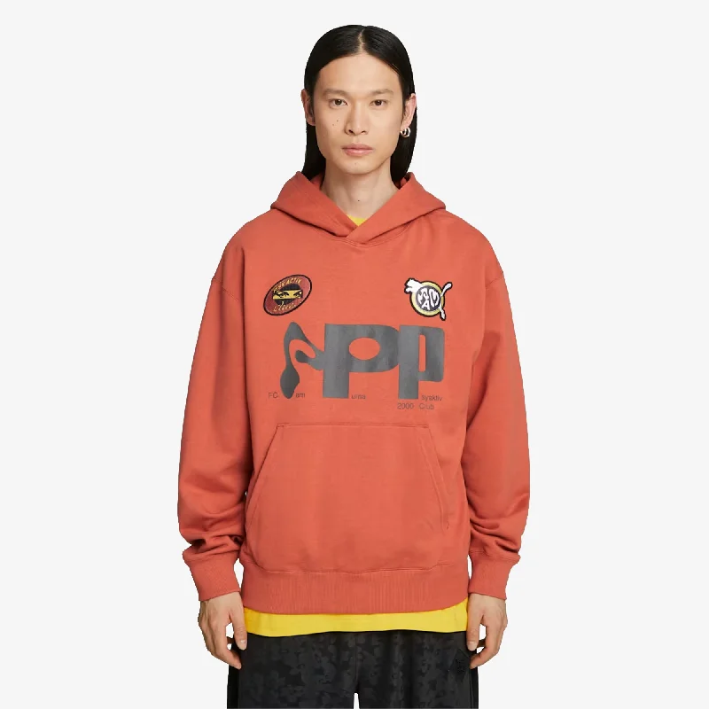 Puma | PERKS AND MINI GRAPHIC HOODIE { APPLE CIDER Hoodie with Zipper Versatile Modern Puma | PERKS AND MINI GRAPHIC HOODIE { APPLE CIDER Hoodie with Zipper Versatile Modern