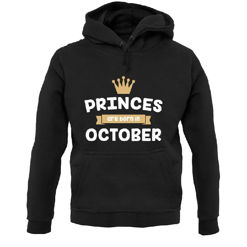 Princes Are Born In October Unisex Hoodie Hoodie with Double Zipper Versatile Adjustable Princes Are Born In October Unisex Hoodie Hoodie with Double Zipper Versatile Adjustable