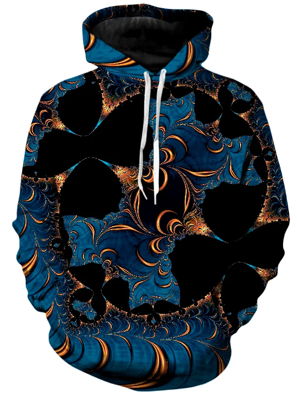 Royal Vision Unisex Hoodie Hoodie with Bell Sleeves Flared Feminine