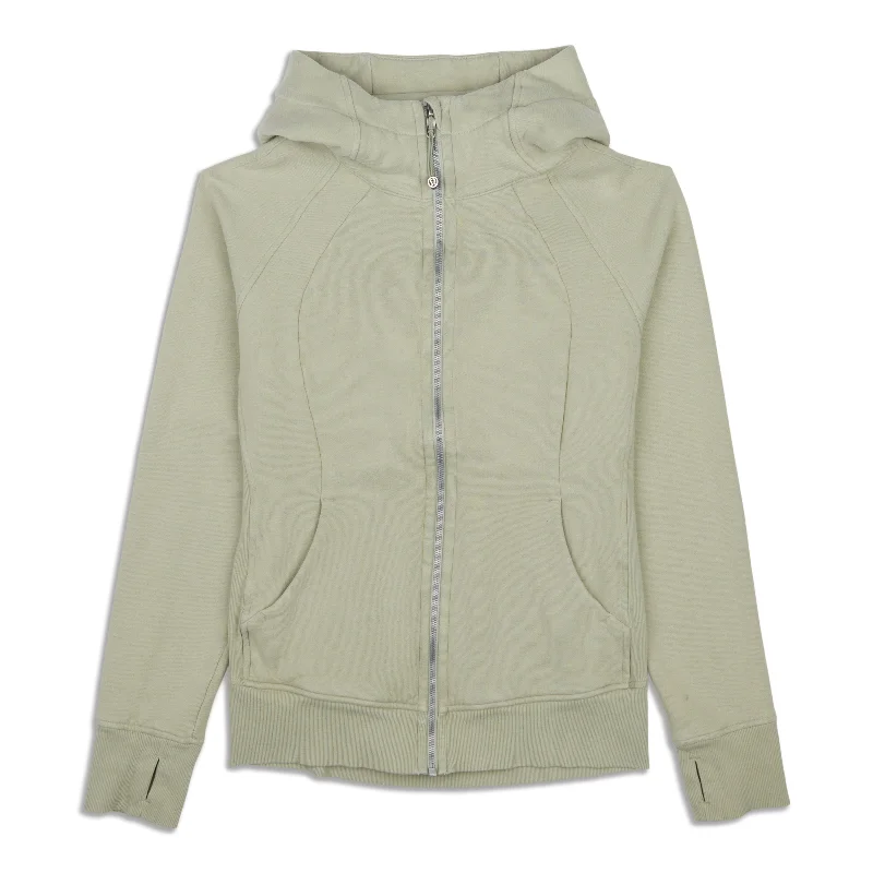 Scuba Hoodie - Resale Hoodie with Set-In Sleeves Structured Classic