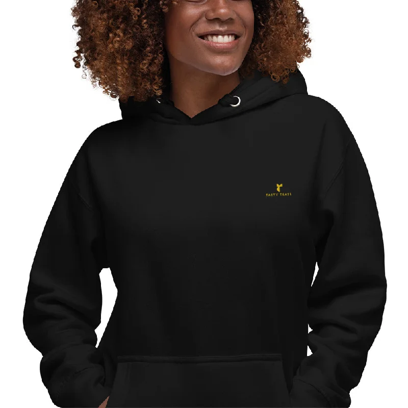 Tasty Tease Embroidered Women's/Girl's Hoodie Hoodie with Batwing Sleeves Loose Dramatic Tasty Tease Embroidered Women's/Girl's Hoodie Hoodie with Batwing Sleeves Loose Dramatic
