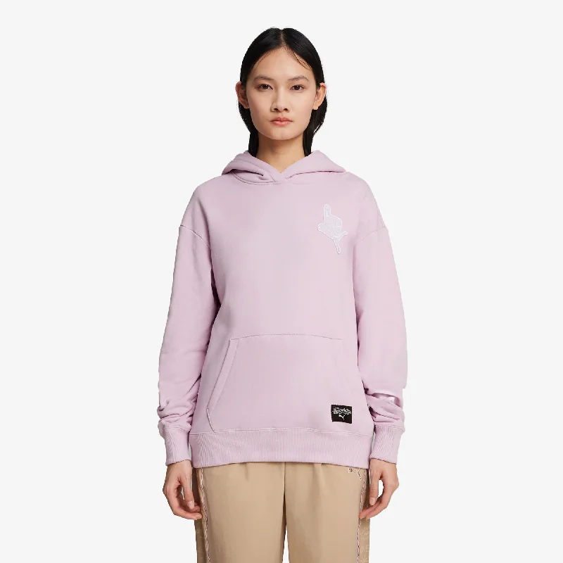 Puma | WMN'S SOPHIA CHANG HOODIE  { GRAPE MIST Hoodie Sweatshirt Pullover