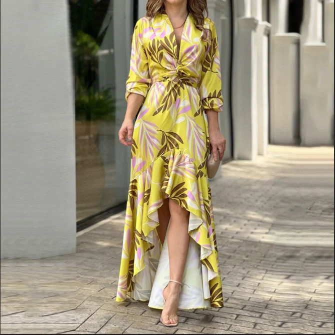 Casual High Waist Long Dresses Tunics Favorite customer