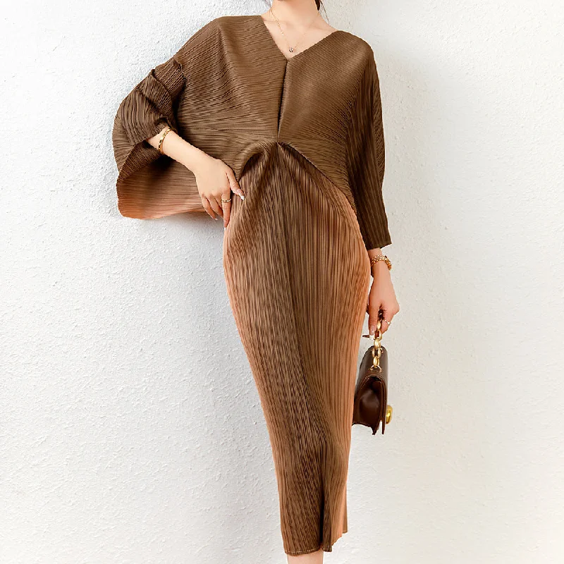 Classy Elegant Long Dresses for Women Tunics Distressed trendy