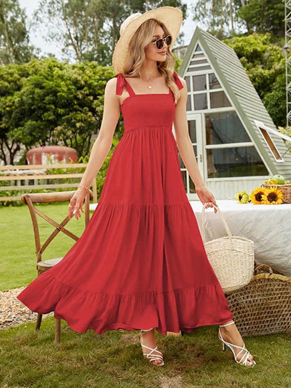 Summer Casual Butterfly Long Dresses Tunics stripes playful