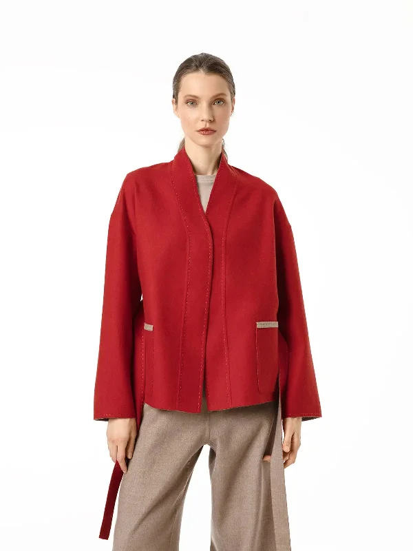 Cashmere blazer Women's Casual Suit