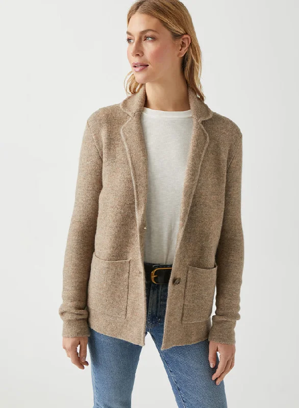 Diana Knit Blazer High-End Women's Suit