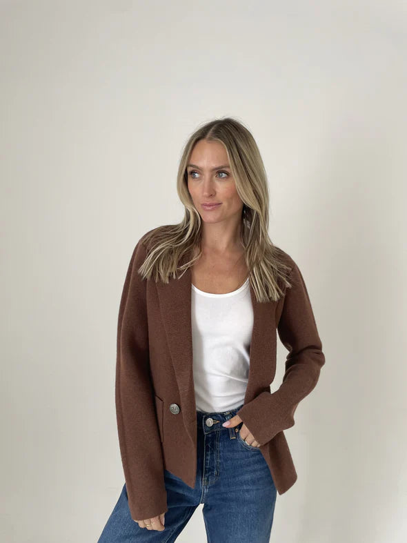 Heller Blazer Women's Solid Blazer