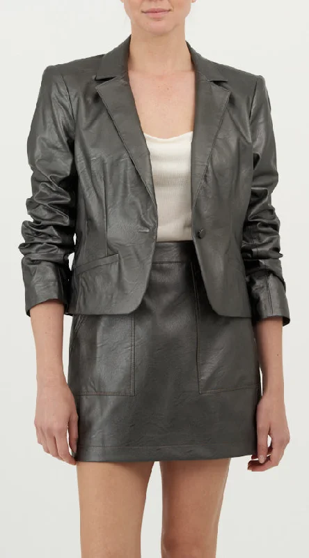 Metallic Khloe Blazer Women's High-End Blazer