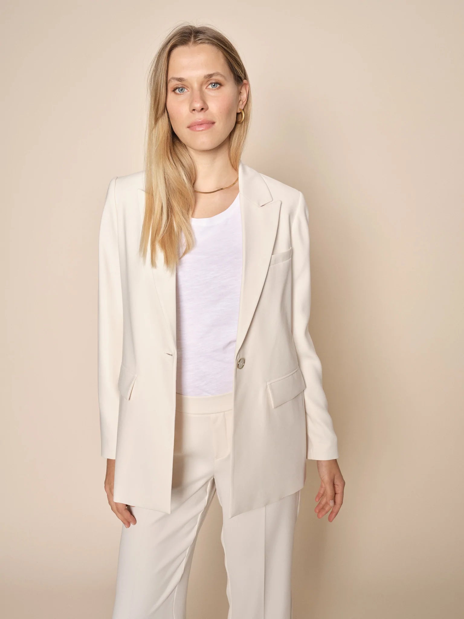 Mos Mosh Bine Leia Blazer -Birch Women's Trendy Blazer