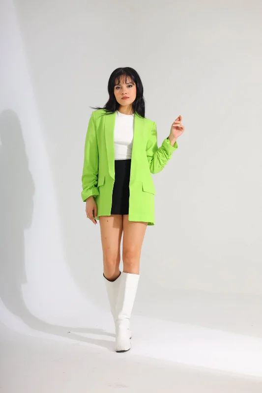 Open blazer 126 D Women's Luxurious Jacket