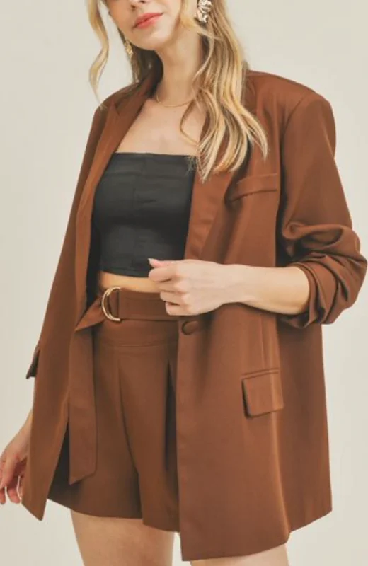 Oversized Blazer Winter Women's Blazer