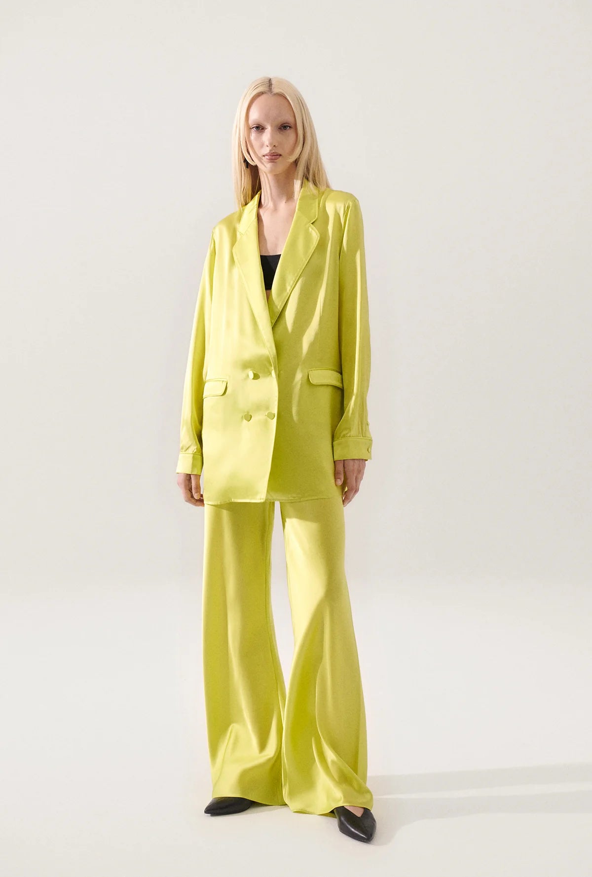 RELAXED BLAZER ABSINTHE Women's Handmade Blazer