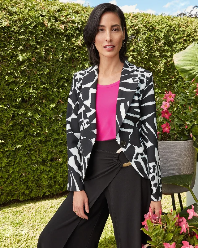 Joseph Ribkoff Safari Print Blazer Women's Designer Suit