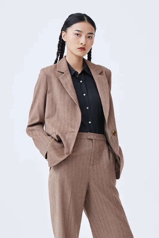 Women's herrington cashmere blazer Linen Women's Suit