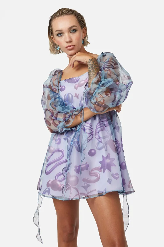 Abyss Puffy Dress A-Line Day Work