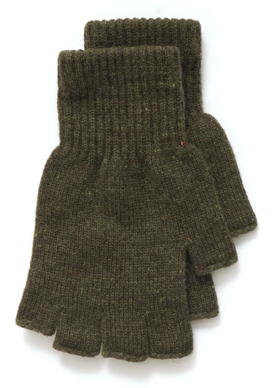 American Trench | Fingerless Gloves Trendy Double-Breasted Trench