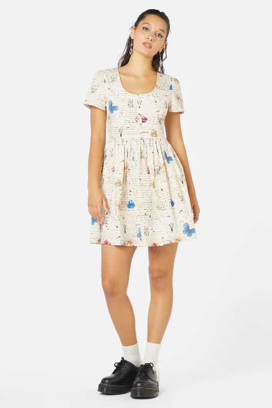 Anthology Dress Boat Neckline Classic