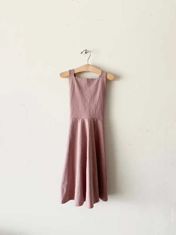 organic cotton pinafore dress - woodrose Tunics Chic fashionable