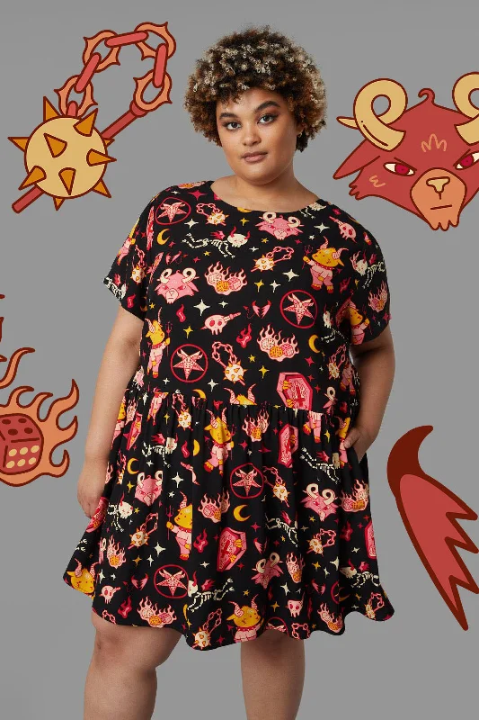 Curve Hellish Dress Halter Neckline Beach