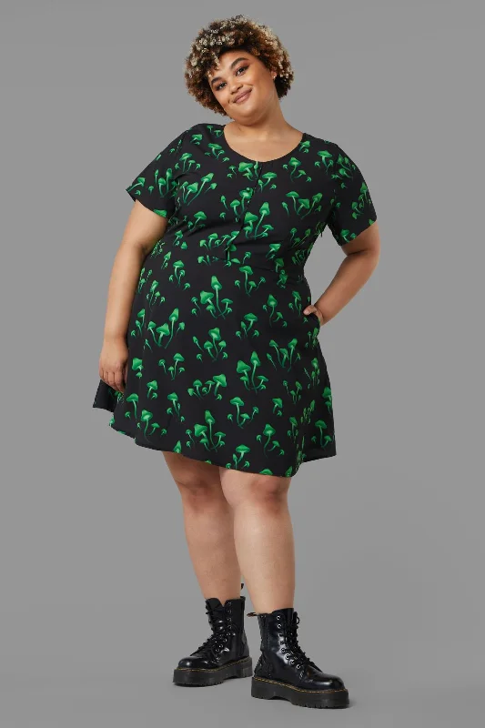 Curve Mushie Dress sweetheart Neckline Romantic