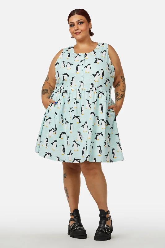 Curve Penguin Dress Tunics Trousers formal
